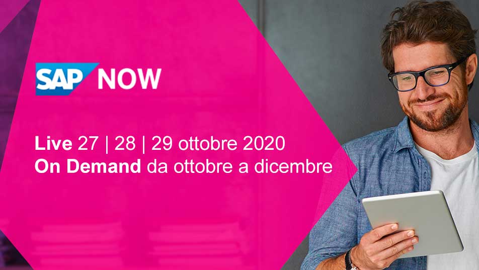 Interlem a SAP NOW 2020 - 27 | 28 | 29 ottobre 2020